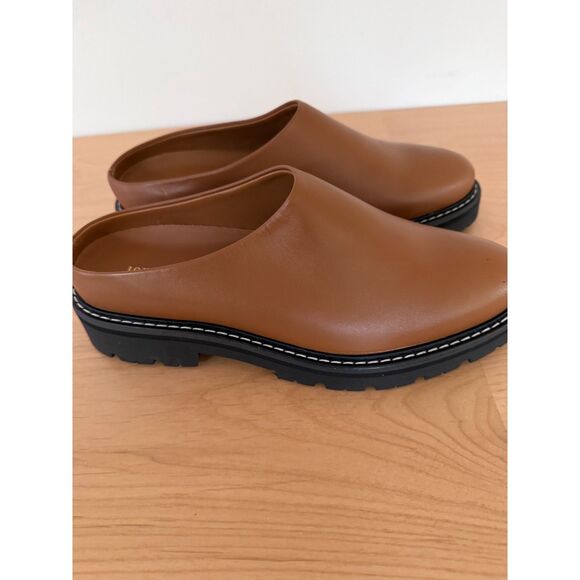 Jenni Kayne Leather Lug Mule NWOB Size 38 Color Canyon - Picture 6 of 8